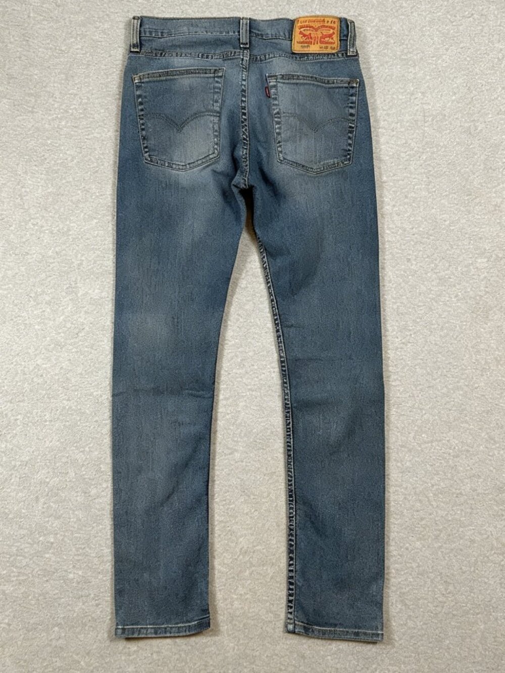 Levis 510 Men's Size 30Wx32L* Skinny Slim Stretch Denim Jeans Medium Wash Faded - Picture 2 of 4